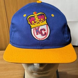 Vintage Kansas City Monarchs Negro League Baseball Snapback Hat Cap‎ USA